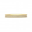 FlyerFit® 14K Yellow Gold Micropave Bead Set Wedding Band