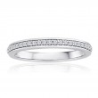 Round Diamond Pavé Band