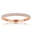 Round Diamond Pavé Band