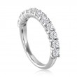 Round Diamond Shared Prong Band