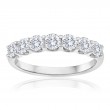 Round Diamond U-Prong Band