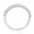 13 Stone Round Diamond Trellis Band