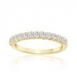 13 Stone Round Diamond Trellis Band