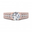 FlyerFit® 14K Pink Gold Encore Engagement Ring