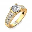 FlyerFit® 14K Yellow Gold Encore Engagement Ring