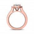 FlyerFit® 18K Pink Gold Encore Engagement Ring