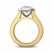 FlyerFit® 14K Yellow and 14K White Gold Encore Engagement Ring