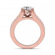 FlyerFit® 18K Pink Gold Encore Engagement Ring