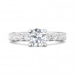 FlyerFit® Platinum Encore Engagement Ring