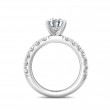 FlyerFit® Platinum Encore Engagement Ring