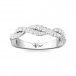 FlyerFit® Platinum Stackers Wedding Band