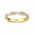 FlyerFit® 14K Yellow Gold Stackers Wedding Band