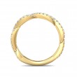 FlyerFit® 14K Yellow Gold Stackers Wedding Band