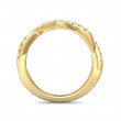 FlyerFit® 14K Yellow Gold Stackers Wedding Band