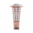 FlyerFit® 18K Pink Gold Encore Engagement Ring