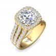 FlyerFit® 18K Yellow Gold Encore Engagement Ring