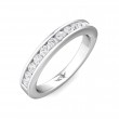 FlyerFit® Platinum Channel  Wedding Band