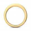 FlyerFit® 18K Yellow Gold Channel  Wedding Band