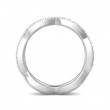 FlyerFit® Platinum Eternity Wedding Band