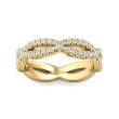 FlyerFit® 18K Yellow Gold Stackers Wedding Band