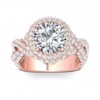 FlyerFit® 14K Pink Gold Encore Engagement Ring