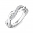 FlyerFit® 14K White Gold Plain Wedding Band