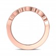 FlyerFit® 18K Pink Gold Stackers Wedding Band