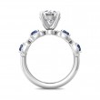 FlyerFit® 18K White Gold Encore Engagement Ring