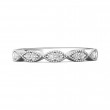 FlyerFit® 18K White Gold Stackers Wedding Band