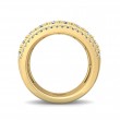 FlyerFit® 18K Yellow Gold Anniversary Bands