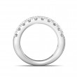 FlyerFit® 18K White Gold Anniversary Bands