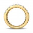 FlyerFit® 18K Yellow Gold Anniversary Bands