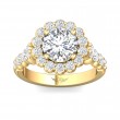 FlyerFit® 18K Yellow Gold Encore Engagement Ring