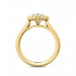 FlyerFit® 14K Yellow Gold Solitaire Engagement Ring