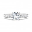 FlyerFit® 14K White Gold Encore Engagement Ring