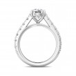 FlyerFit® 14K White Gold Encore Engagement Ring