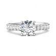 FlyerFit® 18K White Gold Encore Engagement Ring