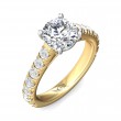 FlyerFit® 14K Yellow and 14K White Gold Encore Engagement Ring