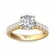 FlyerFit® 18K Yellow Gold Encore Engagement Ring