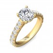 FlyerFit® 18K Yellow Gold Encore Engagement Ring