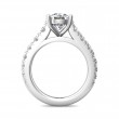 FlyerFit® 14K White Gold Encore Engagement Ring