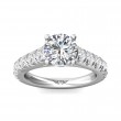 FlyerFit® 14K White Gold Encore Engagement Ring