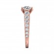 FlyerFit® 18K Pink Gold Encore Engagement Ring