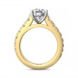 FlyerFit® 14K Yellow and 14K White Gold Encore Engagement Ring