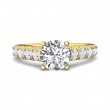 FlyerFit® 14K Yellow Gold Encore Engagement Ring