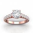 FlyerFit® 14K Pink Gold Encore Engagement Ring