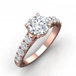 FlyerFit® 14K Pink Gold Encore Engagement Ring