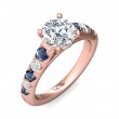 FlyerFit® 18K Pink Gold Encore Engagement Ring