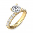 FlyerFit® 18K Yellow Gold Encore Engagement Ring