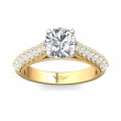 FlyerFit® 14K Yellow and 14K White Gold Encore Engagement Ring